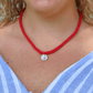 Necklace - Tailyn Rope Red - LINNY CO Wholesale