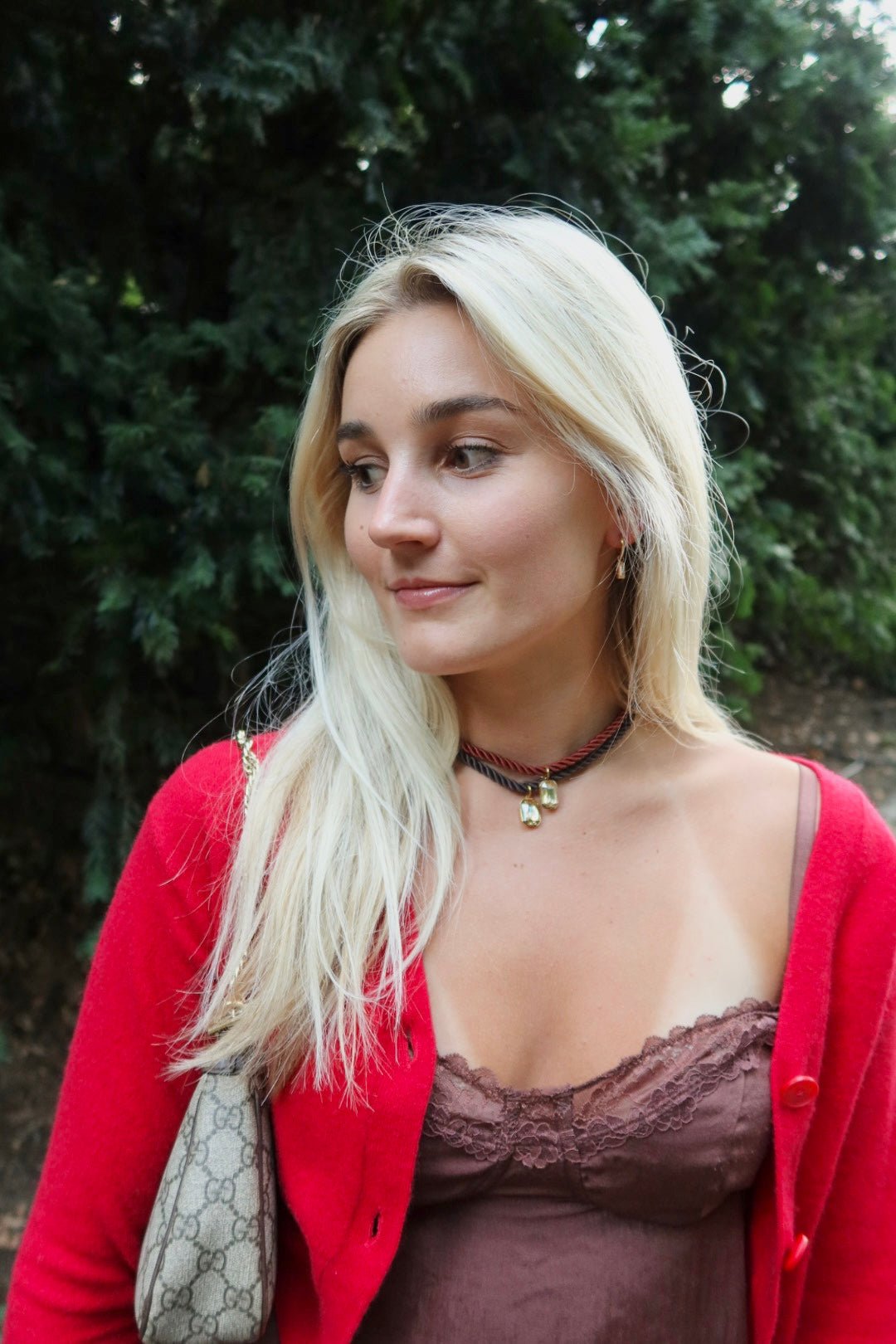 Necklace - Tailyn Rope Rust - LINNY CO Wholesale