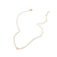 LINNY CO Volleyball necklace for kids & little girls — hypoallergenic, waterproof stainless steel, detail.
