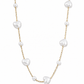 Necklace - Willa Heart Pearl - LINNY CO WholesaleStuds