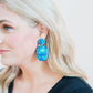 Parker - Brown Tortoise - Earrings - LINNY CO WholesaleAcetate