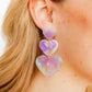 Penny - Lavender Skies - Earrings - LINNY CO WholesaleAcetate