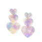 Penny - Lavender Skies - Earrings - LINNY CO WholesaleAcetate