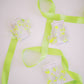 Penny - Neon Yellow Clouds - Earrings - LINNY CO WholesaleAcetate