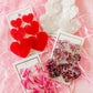 Penny - Pink Birthday Confetti - Earrings - LINNY CO WholesaleAcetate