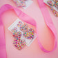 Penny - Pink Birthday Confetti - Earrings - LINNY CO WholesaleAcetate