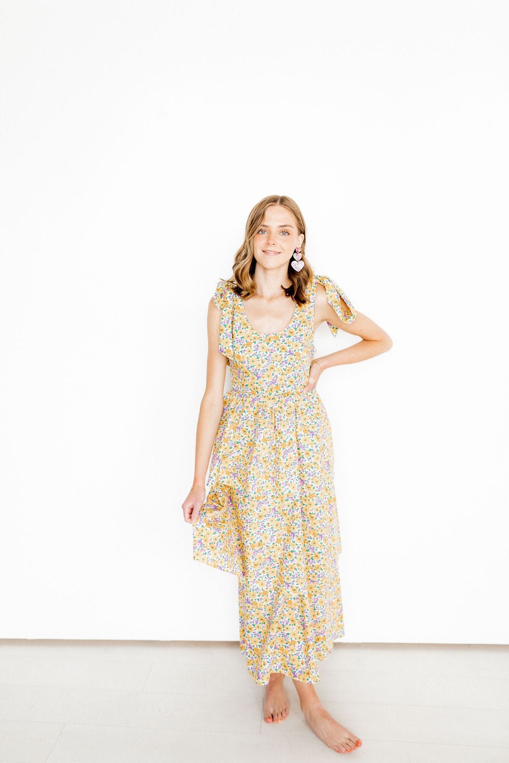 Penny - Pink Birthday Confetti - Earrings - LINNY CO WholesaleAcetate