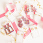 Penny - Pink Birthday Confetti - Earrings - LINNY CO WholesaleAcetate