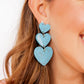 Penny - Turquoise - Earrings - LINNY CO WholesaleAcetate