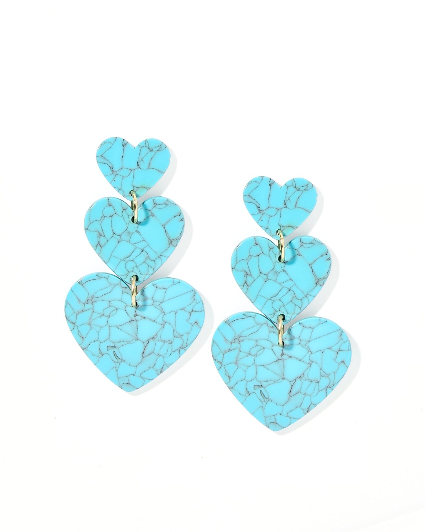 Penny - Turquoise - Earrings - LINNY CO WholesaleAcetate