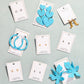 Penny - Turquoise - Earrings - LINNY CO WholesaleAcetate