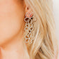 Reagan - Clear - Earrings - LINNY CO WholesaleMetals