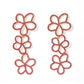 Reagan - Pink - Earrings - LINNY CO WholesaleMetals