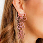 Reagan - Pink - Earrings - LINNY CO WholesaleMetals