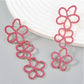 Reagan - Pink - Earrings - LINNY CO WholesaleMetals