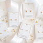 Screwback Stud Earrings - Abigail Sparkle Gold - LINNY CO WholesaleStuds