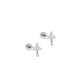 Screwback Stud Earrings - Airplane Silver - LINNY CO WholesaleStuds