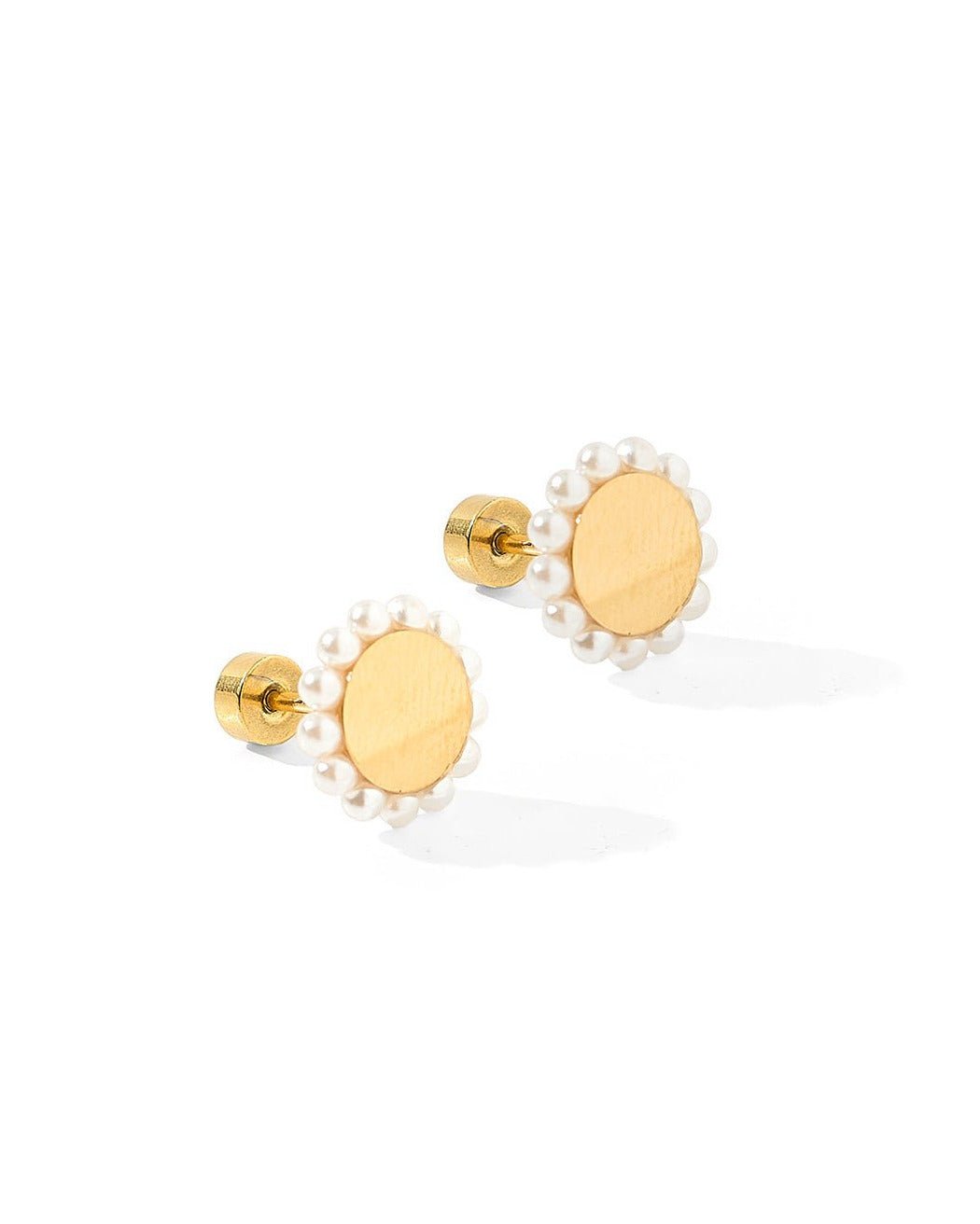 Screwback Stud Earrings - Alice Pearl - LINNY CO WholesaleStuds