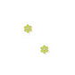 Screwback Stud Earrings - Alli Neon Green - LINNY CO WholesaleStuds