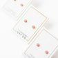 Screwback Stud Earrings - Alli Pink - LINNY CO WholesaleStuds