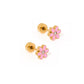 Screwback Stud Earrings - Alli Pink - LINNY CO WholesaleStuds