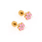 Screwback Stud Earrings - Alli Pink - LINNY CO WholesaleStuds
