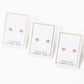 Screwback Stud Earrings - Alli Pink - LINNY CO WholesaleStuds