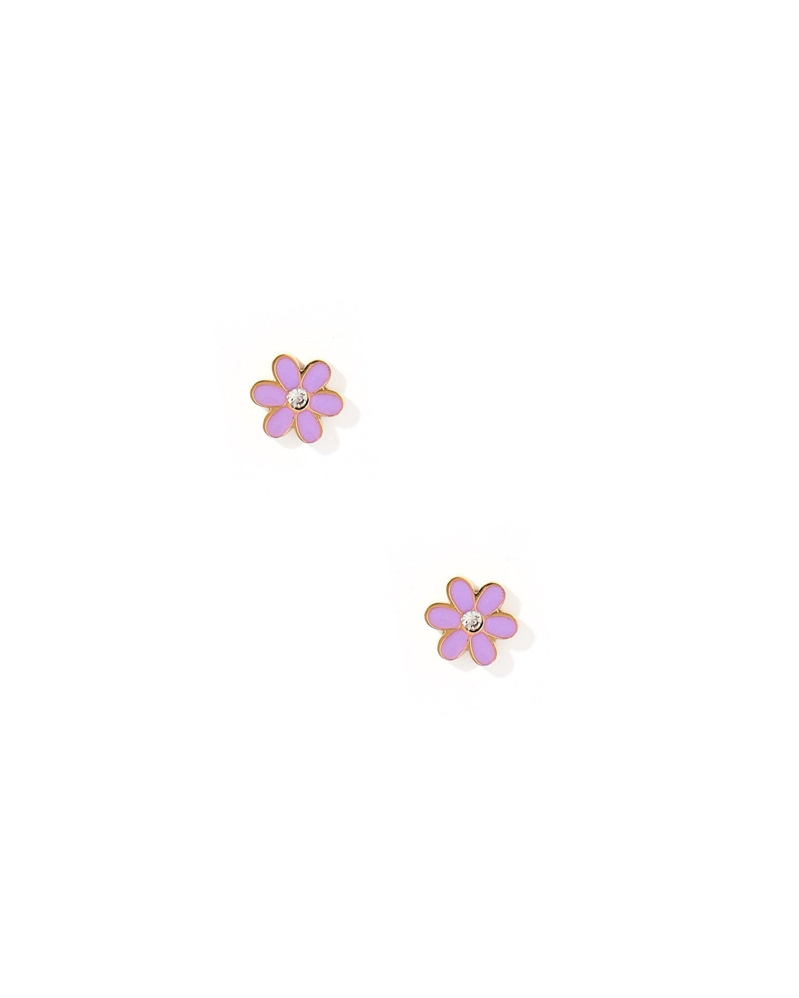 Screwback Stud Earrings - Alli Purple - LINNY CO WholesaleStuds