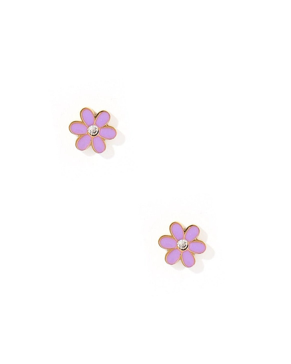 Screwback Stud Earrings - Alli Purple - LINNY CO WholesaleStuds