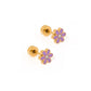 Screwback Stud Earrings - Alli Purple - LINNY CO WholesaleStuds