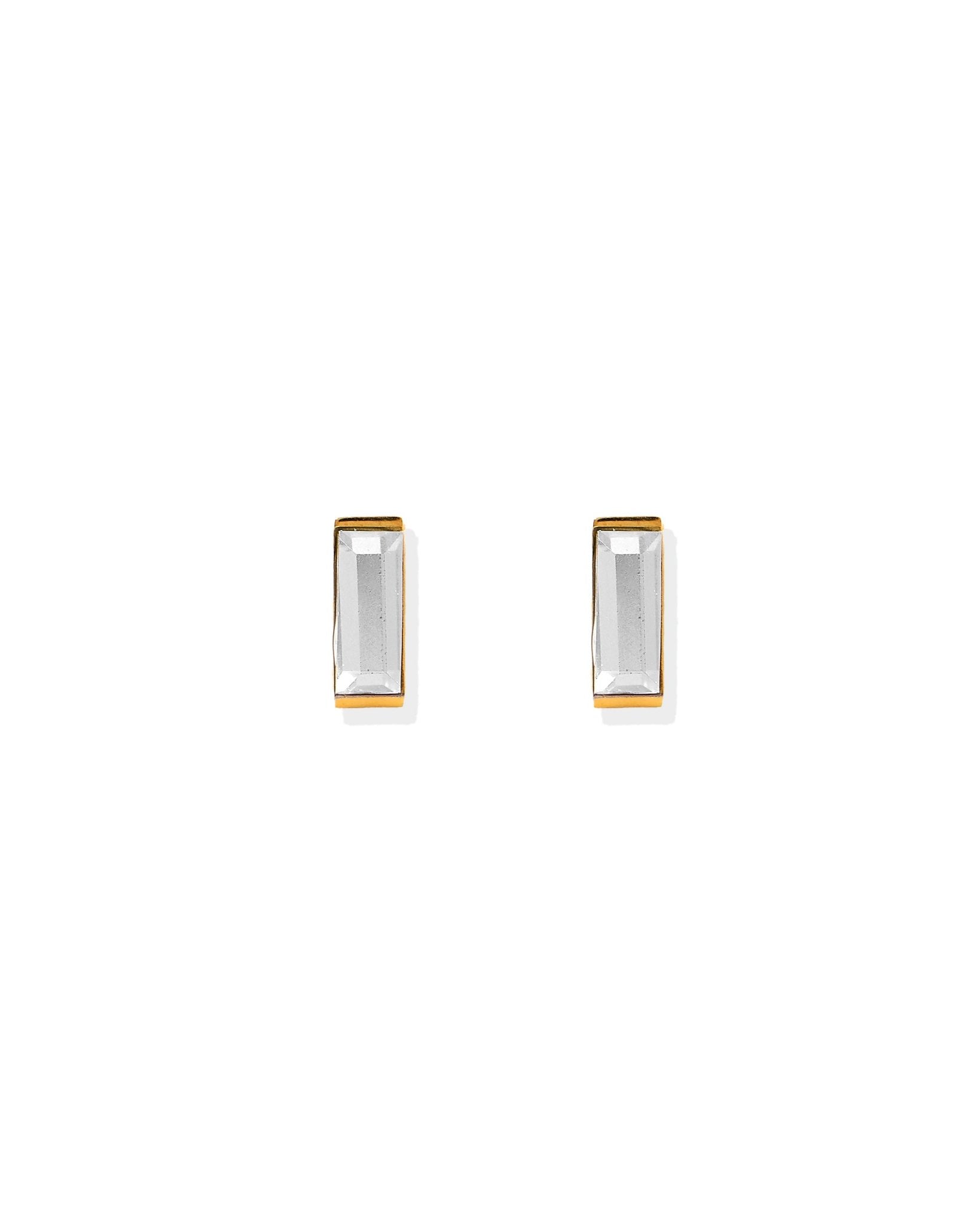 Screwback Stud Earrings - Amber - LINNY CO WholesaleStuds