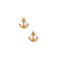 Screwback Stud Earrings - Anchor - LINNY CO WholesaleStuds