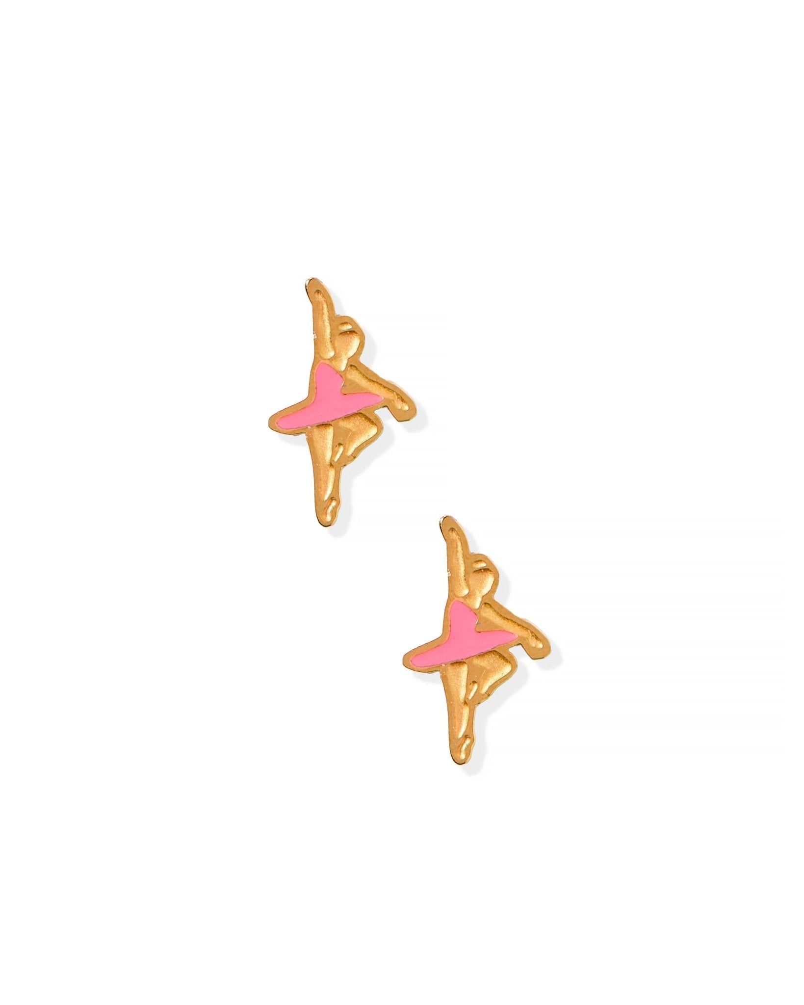 Screwback Stud Earrings - Ballerina - LINNY CO WholesaleStuds