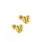 Screwback Stud Earrings - Softball