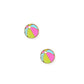 Screwback Stud Earrings - Beach Ball - LINNY CO WholesaleStuds