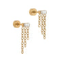Screwback Stud Earrings - Becca - LINNY CO WholesaleStuds