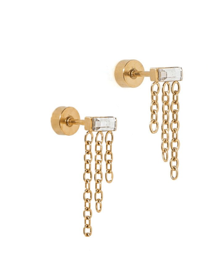 Screwback Stud Earrings - Becca - LINNY CO WholesaleStuds
