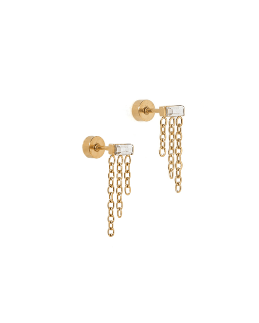 Screwback Stud Earrings - Becca - LINNY CO WholesaleStuds