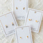 Screwback Stud Earrings - Bella Butterfly - LINNY CO WholesaleStuds