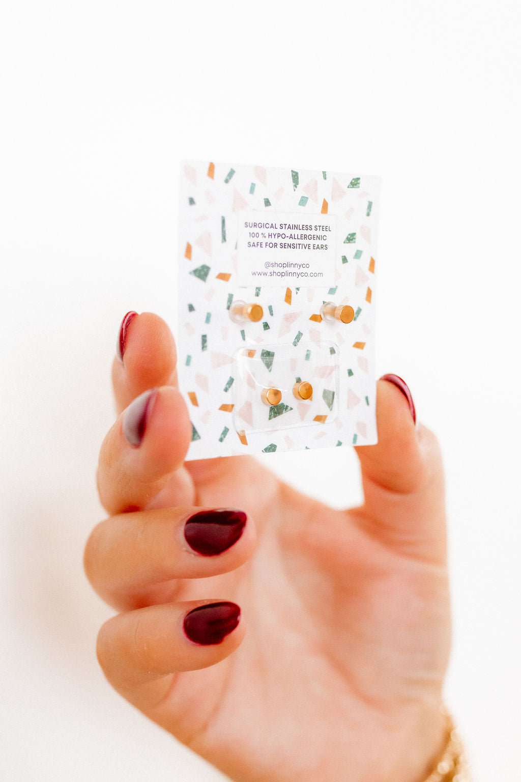 Screwback Stud Earrings - Bella Butterfly - LINNY CO WholesaleStuds