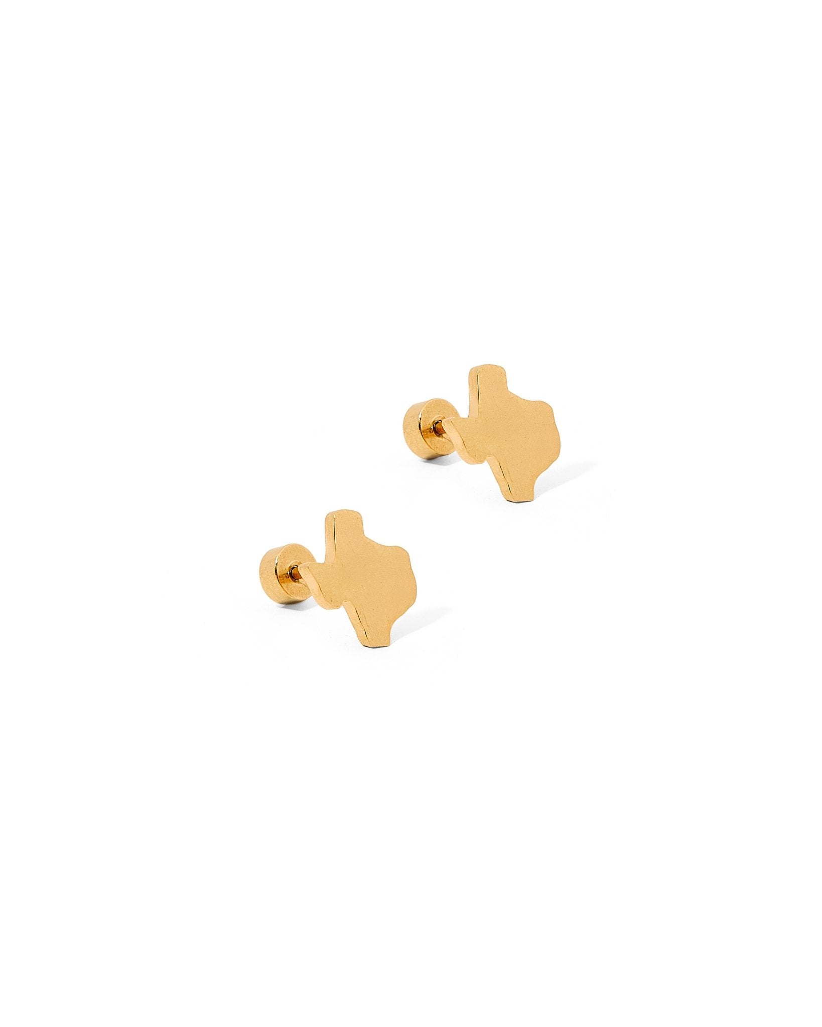 Screwback Stud Earrings - Big Texas - LINNY CO WholesaleStuds