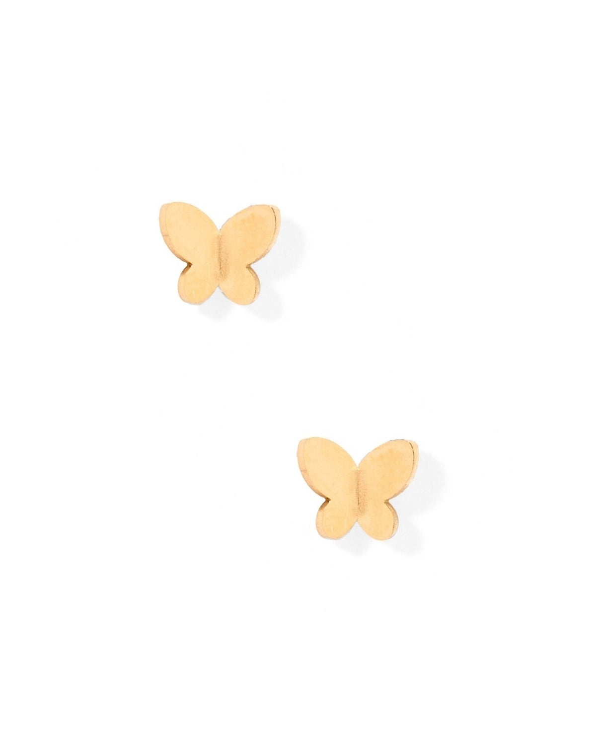 Screwback Stud Earrings - Billie Butterfly Gold - LINNY CO WholesaleStuds