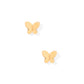 Screwback Stud Earrings - Billie Butterfly Gold - LINNY CO WholesaleStuds