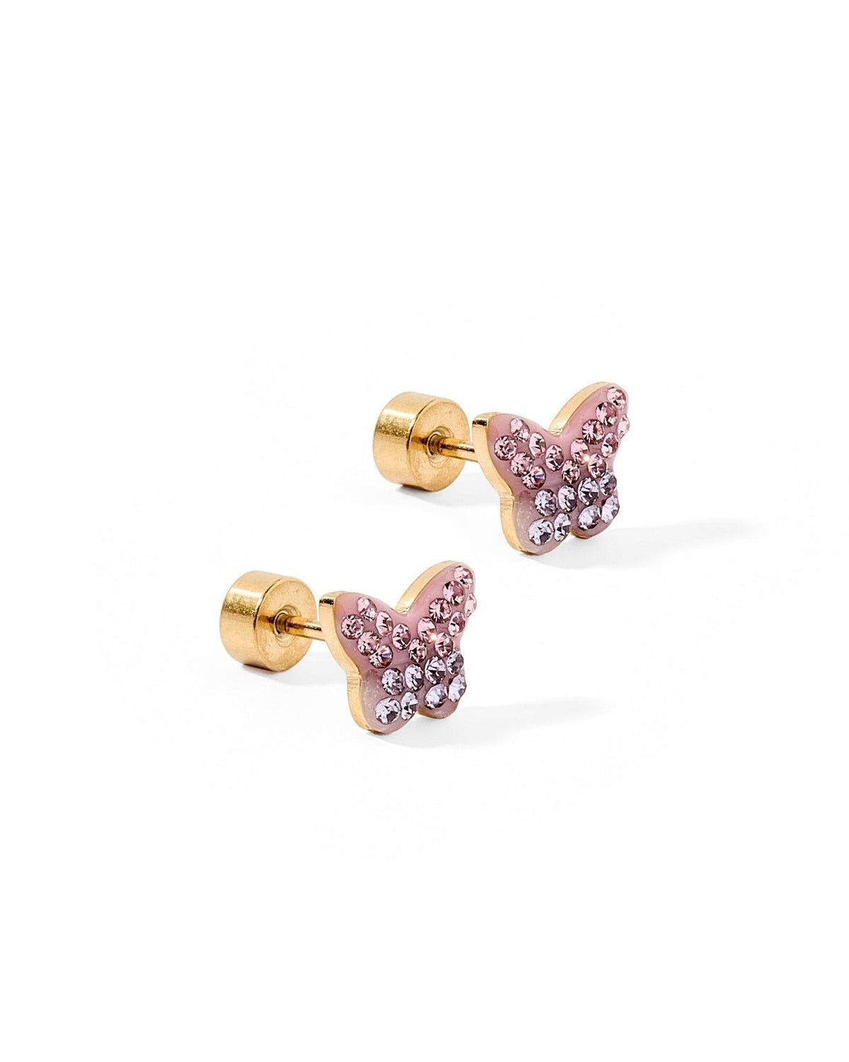 Screwback Stud Earrings - Bindi Butterfly - LINNY CO WholesaleStuds