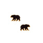 Screwback Stud Earrings - Black Bear - LINNY CO WholesaleStuds