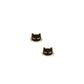 Screwback Stud Earrings - Black Cat - LINNY CO WholesaleStuds