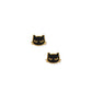 Screwback Stud Earrings - Black Cat - LINNY CO WholesaleStuds