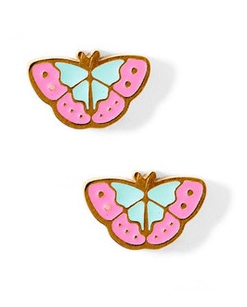 Screwback Stud Earrings - Blakely Butterfly - LINNY CO WholesaleStuds