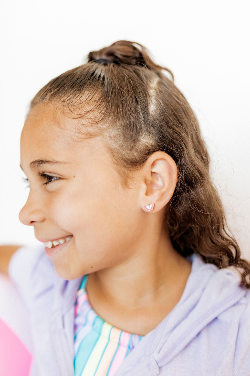 Screwback Stud Earrings - Blakely Butterfly - LINNY CO WholesaleStuds