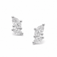 Screwback Stud Earrings - Bonnie CZ Silver - LINNY CO WholesaleStuds